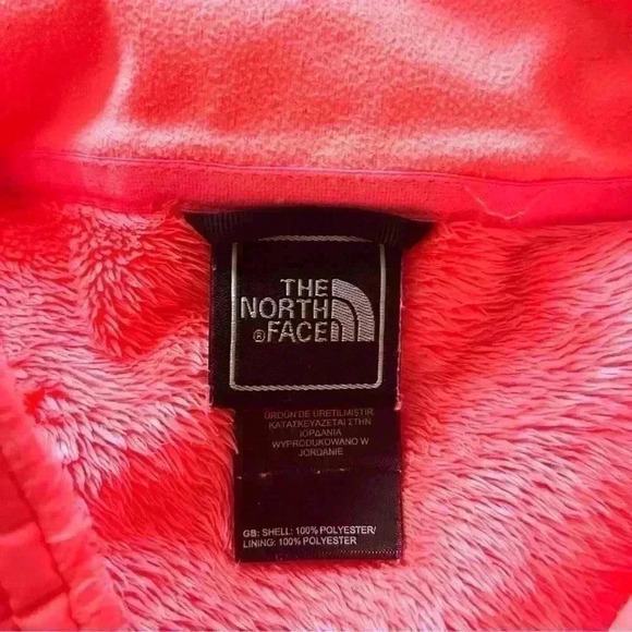 The North Face Osito Full Zip Recycled Fabric Fleece Jacket Size M - Picture 15 of 16